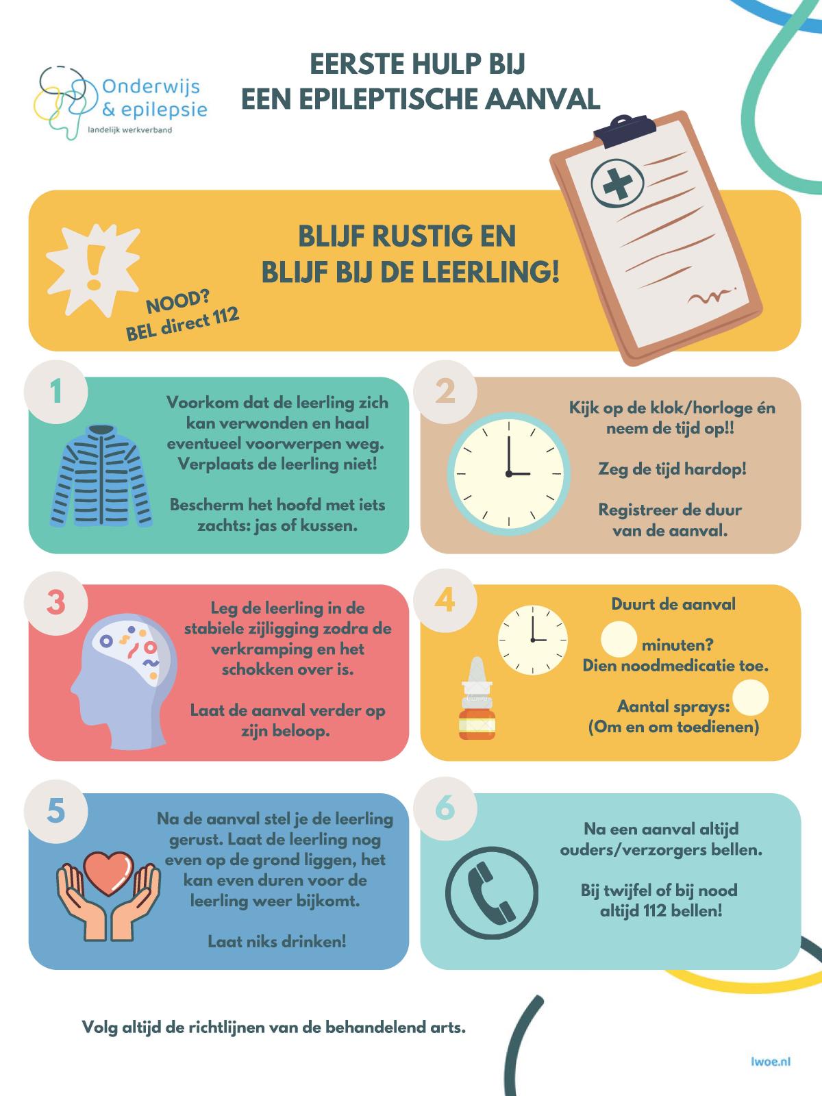 LWOE Eerste hulp bij een epileptische aanval